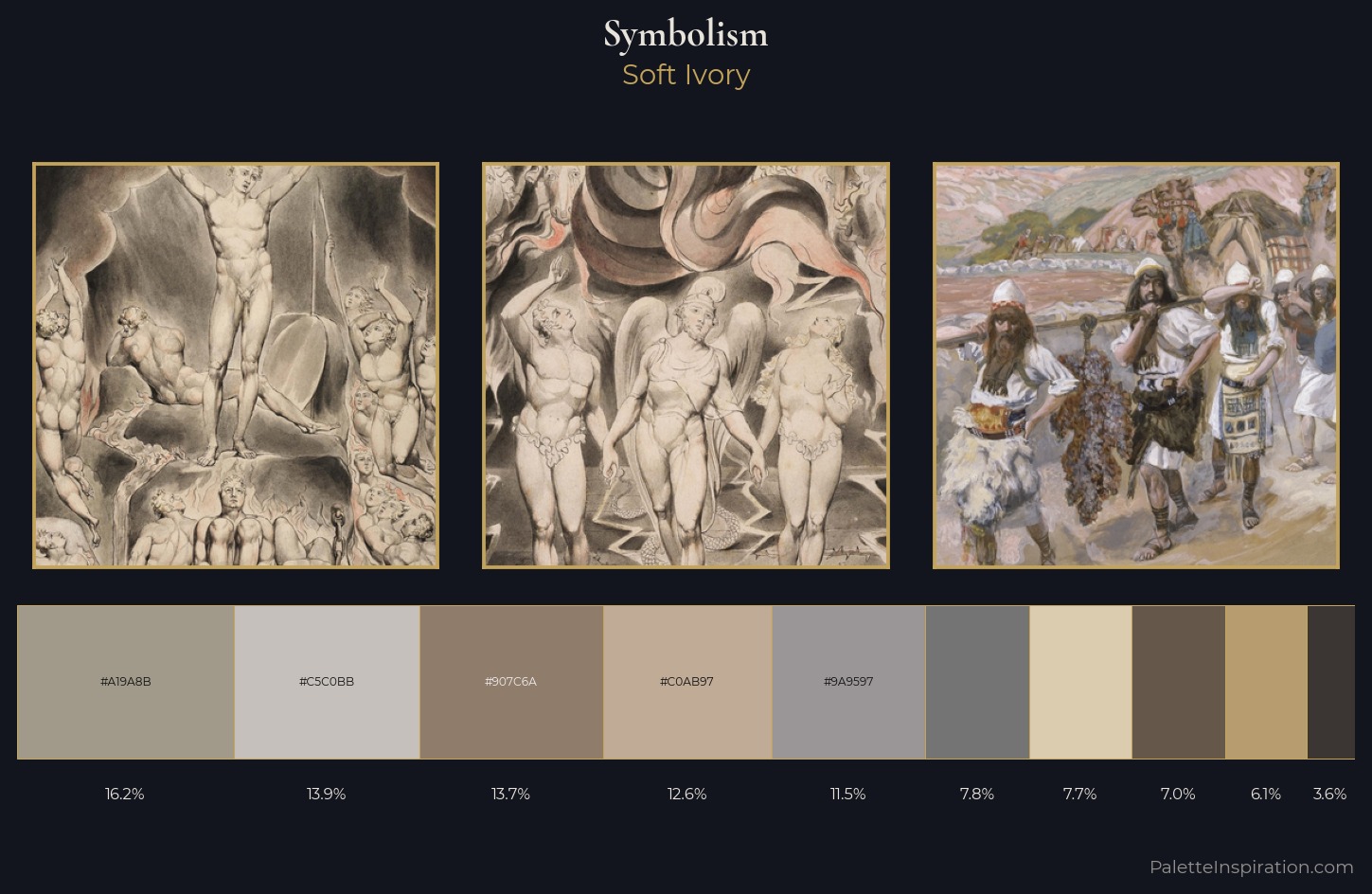 Symbolism Palette 7 — Soft Ivory