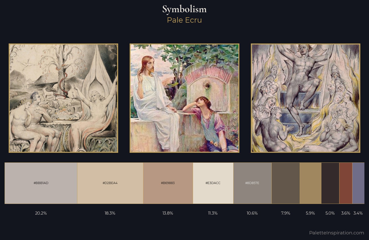 Symbolism Palette 10 — Pale Ecru