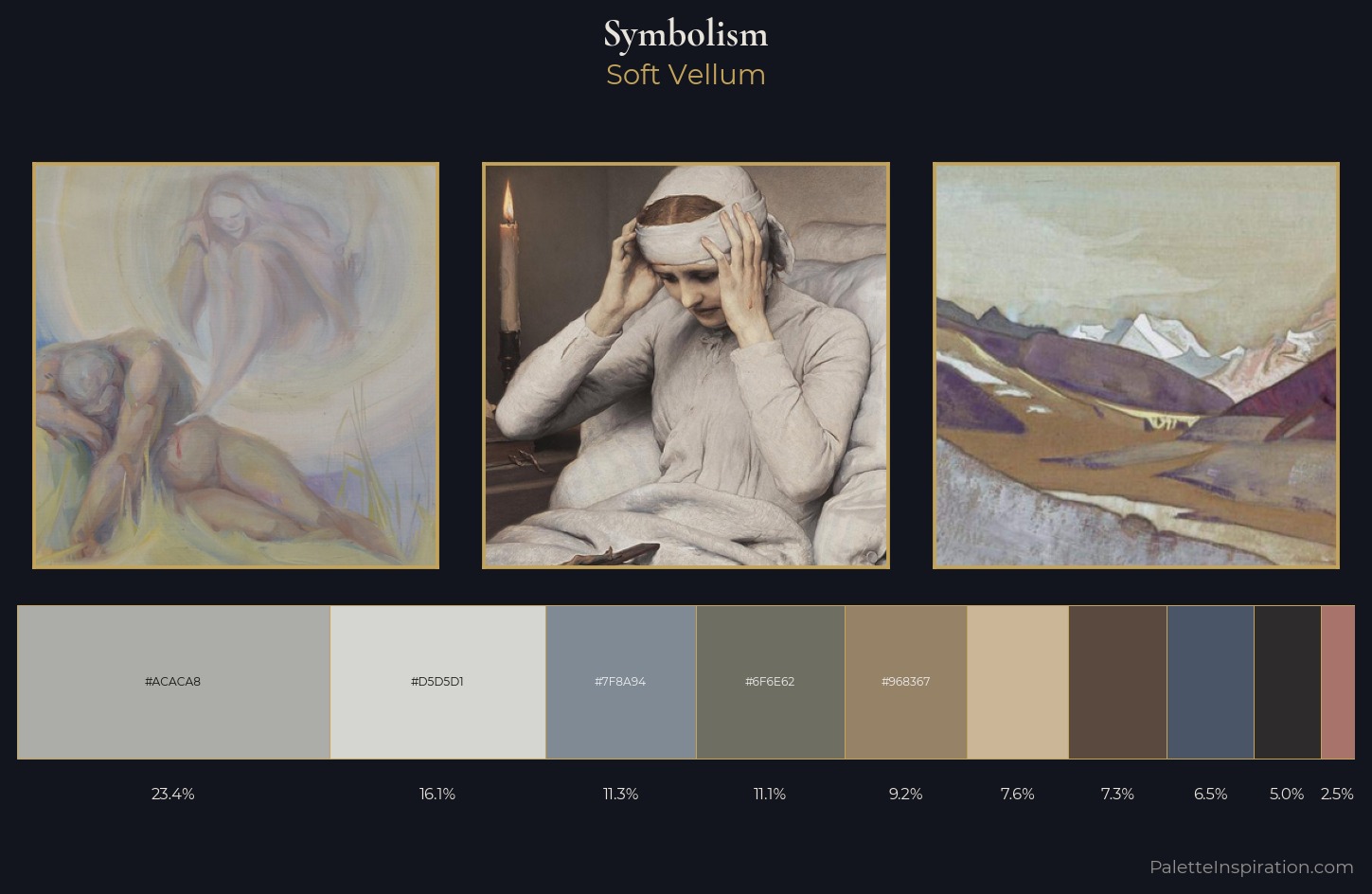Symbolism Palette 16 — Soft Vellum