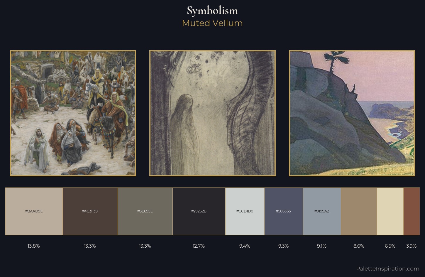Symbolism Palette 17 — Muted Vellum