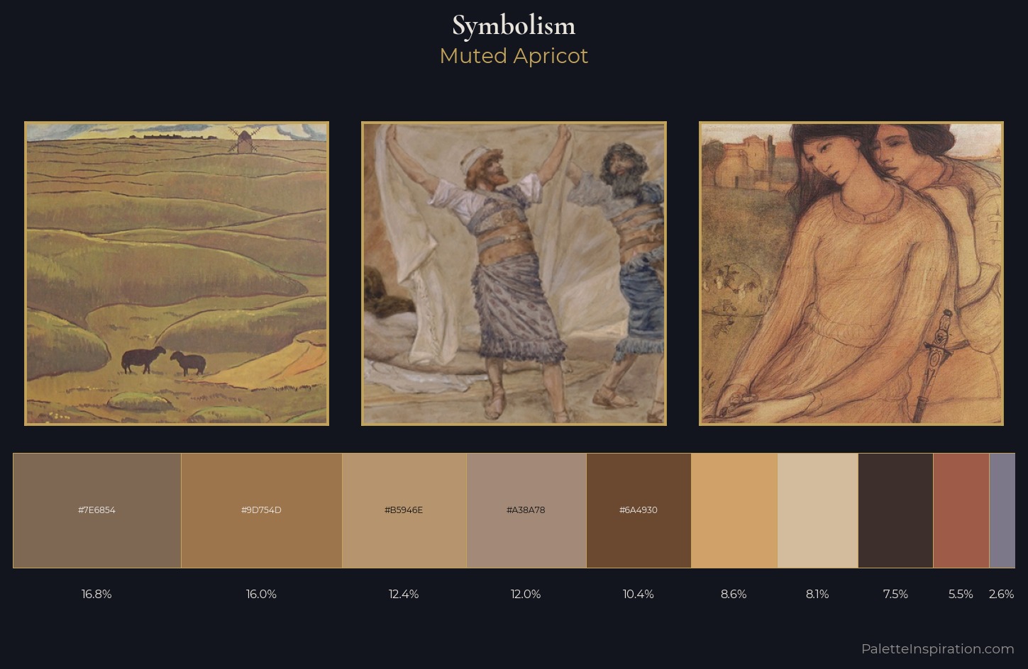 Symbolism Palette 20 — Muted Apricot
