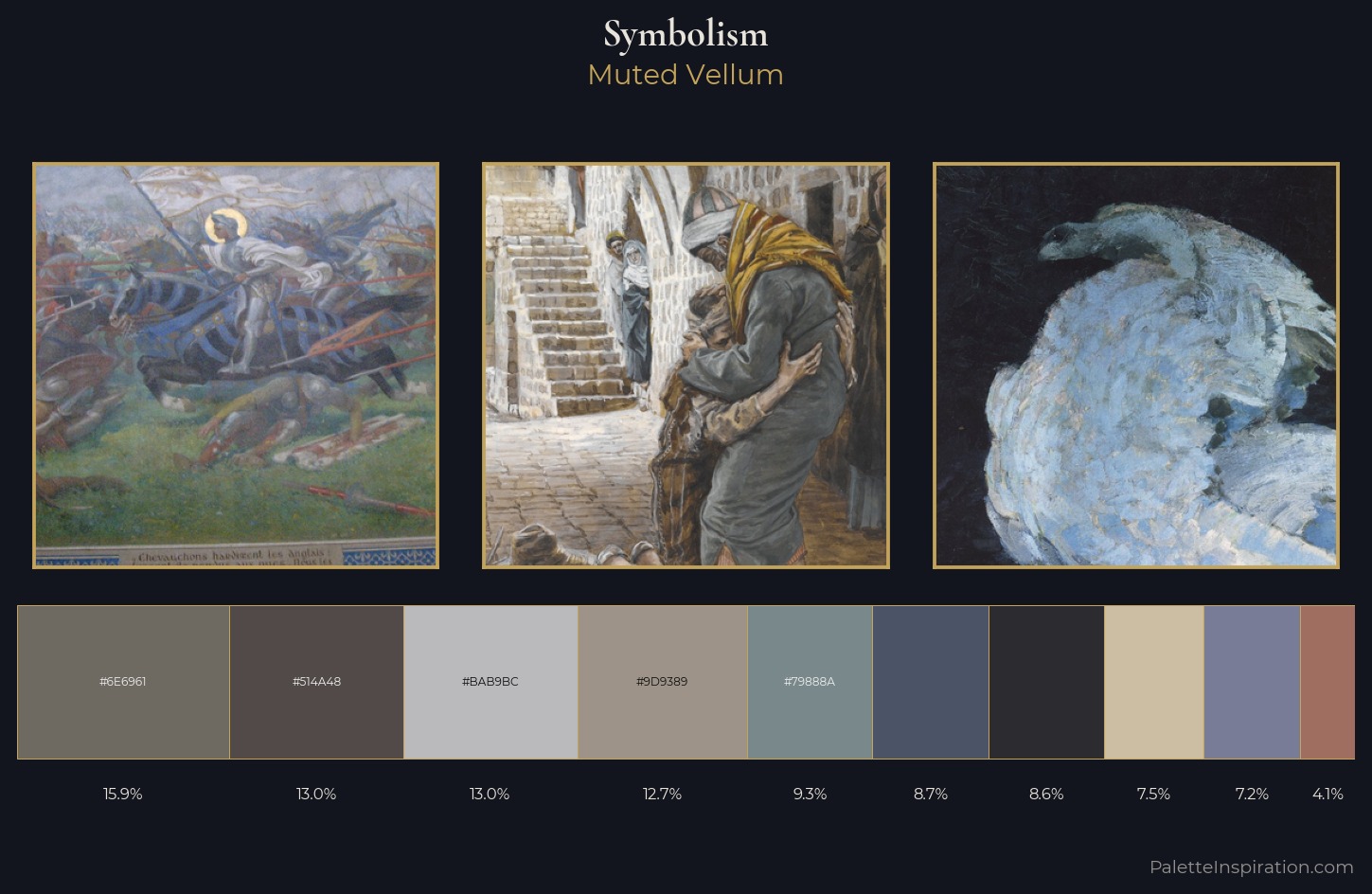 Symbolism Palette 25 — Muted Vellum