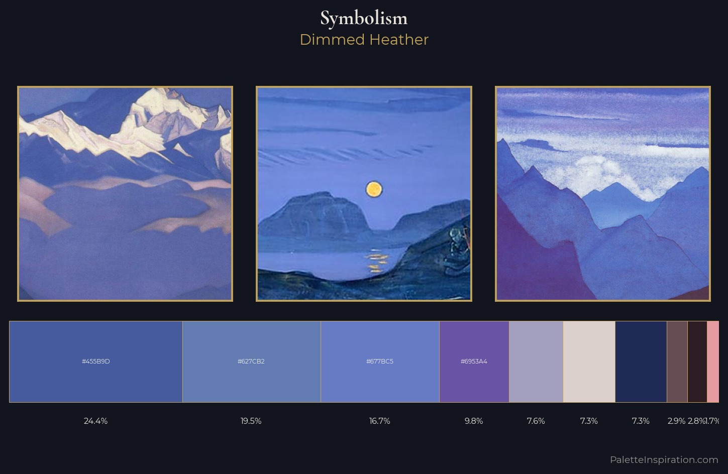 Symbolism Palette 29 — Dimmed Heather