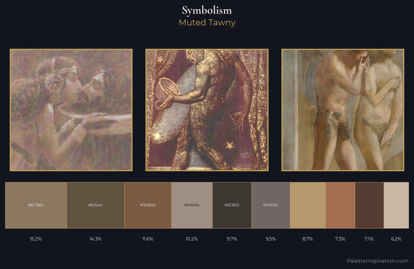 Symbolism Palette 30 — Muted Tawny