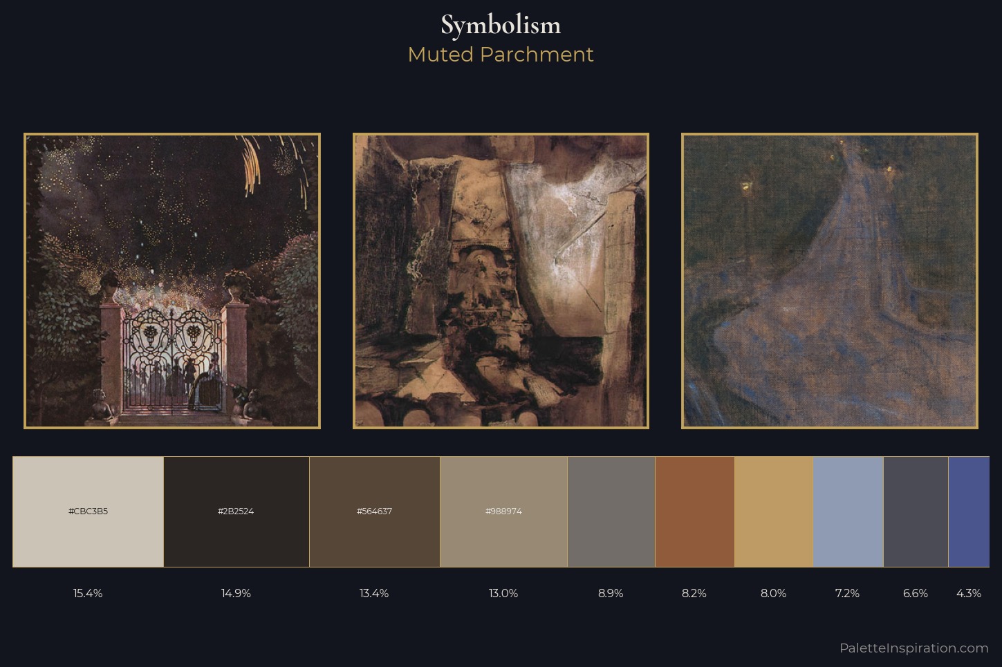 Symbolism Master Palette — Muted Parchment