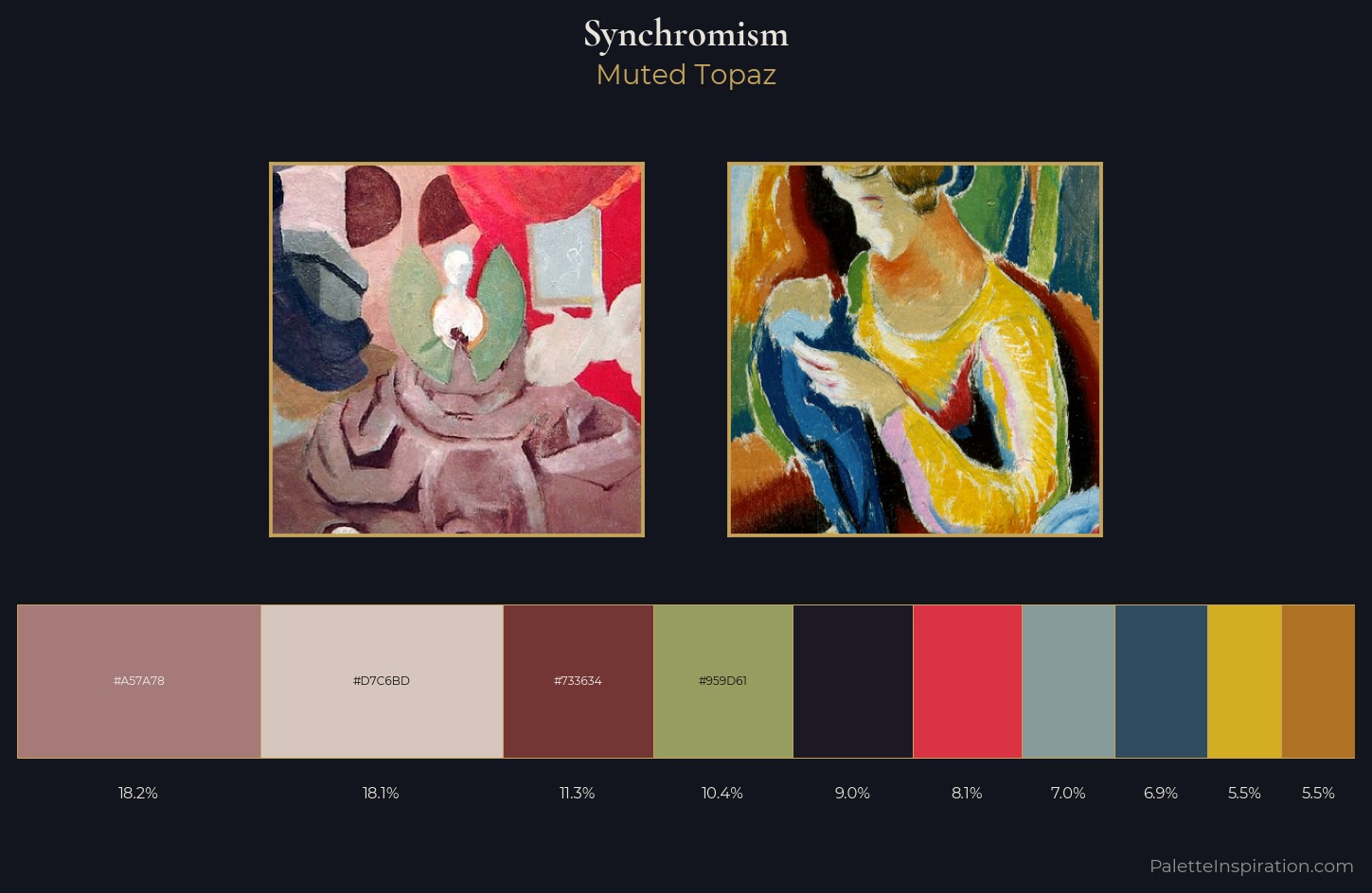 Synchromism Color Palette