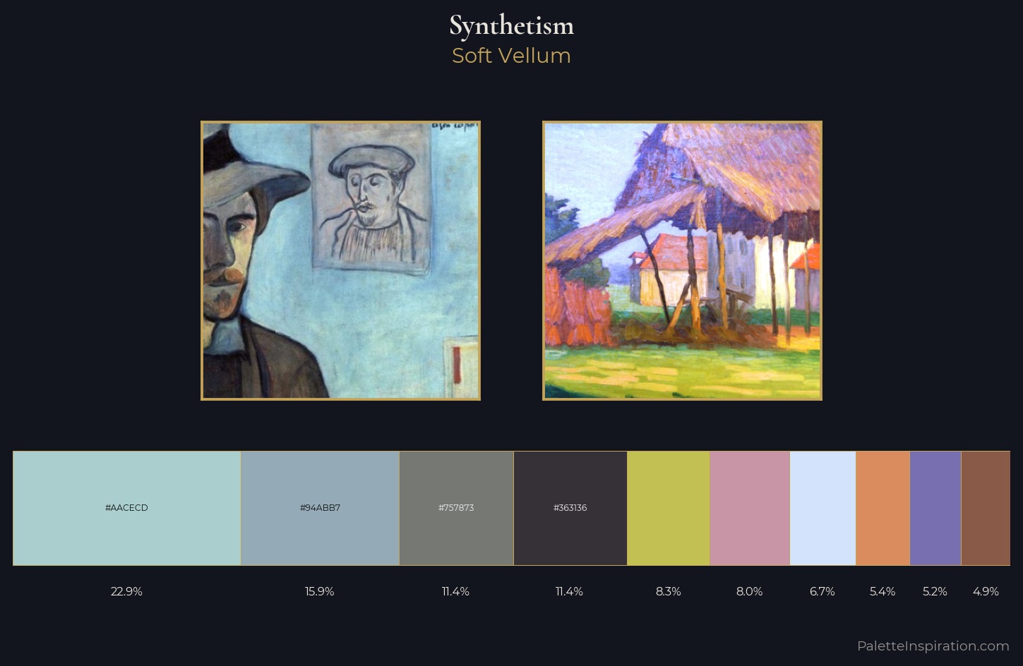 Synthetism Color Palette