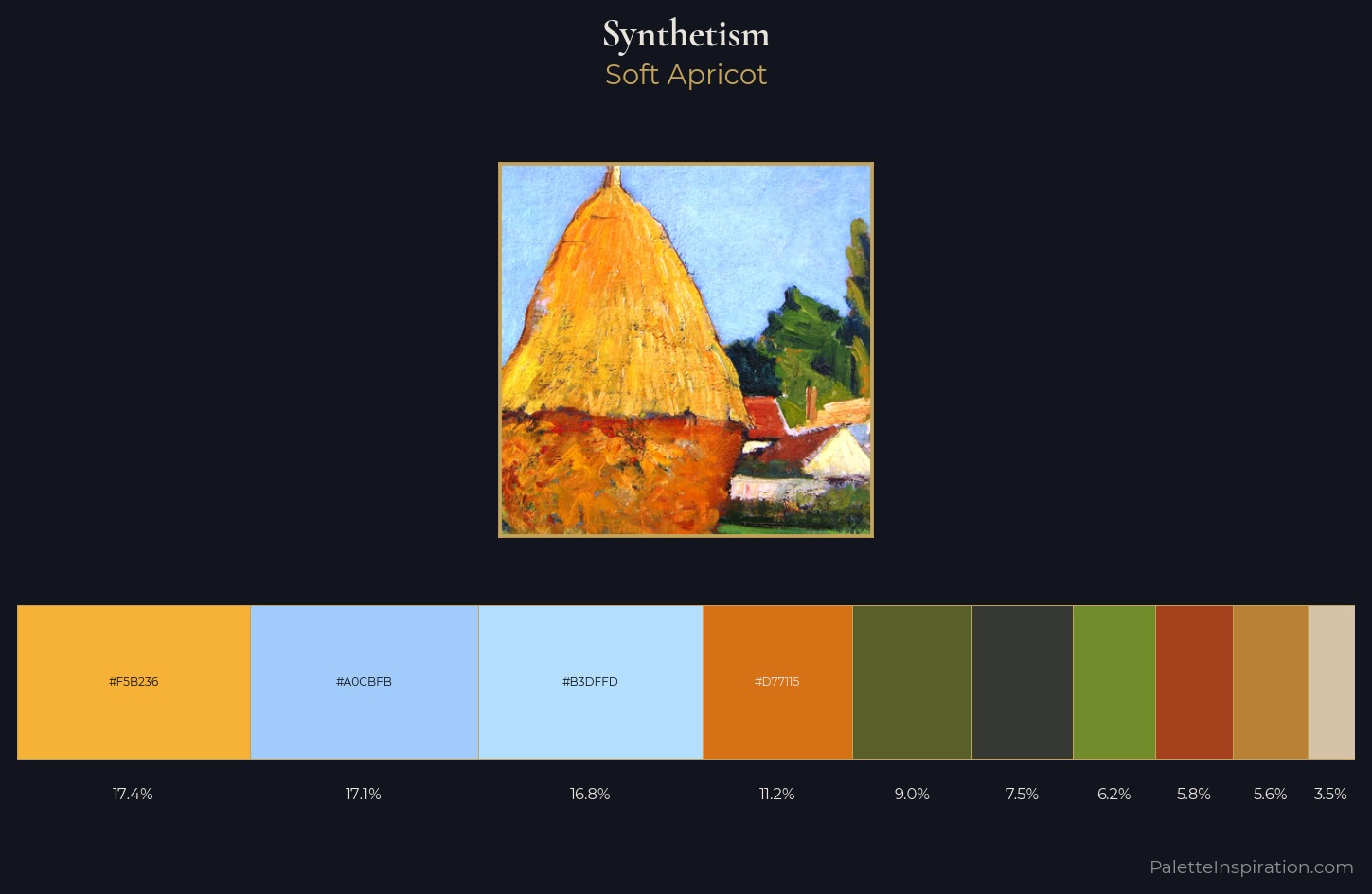 Synthetism Palette 2 — Soft Apricot