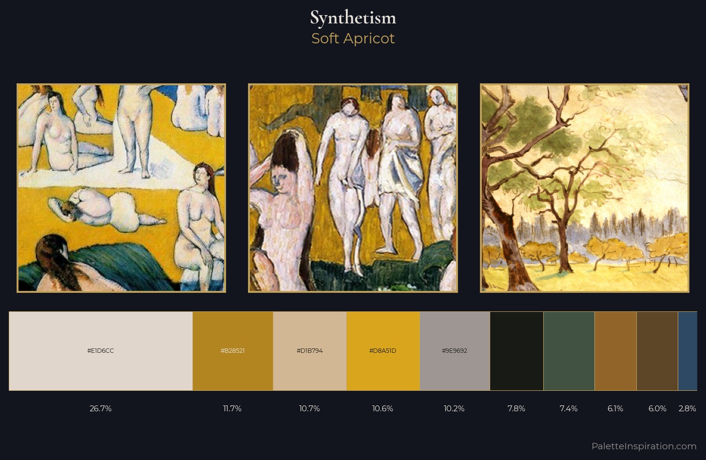 Synthetism Palette 3 — Soft Apricot