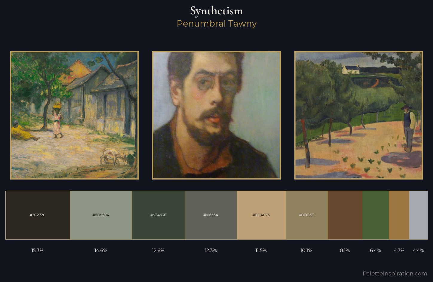 Synthetism Palette 5 — Penumbral Tawny