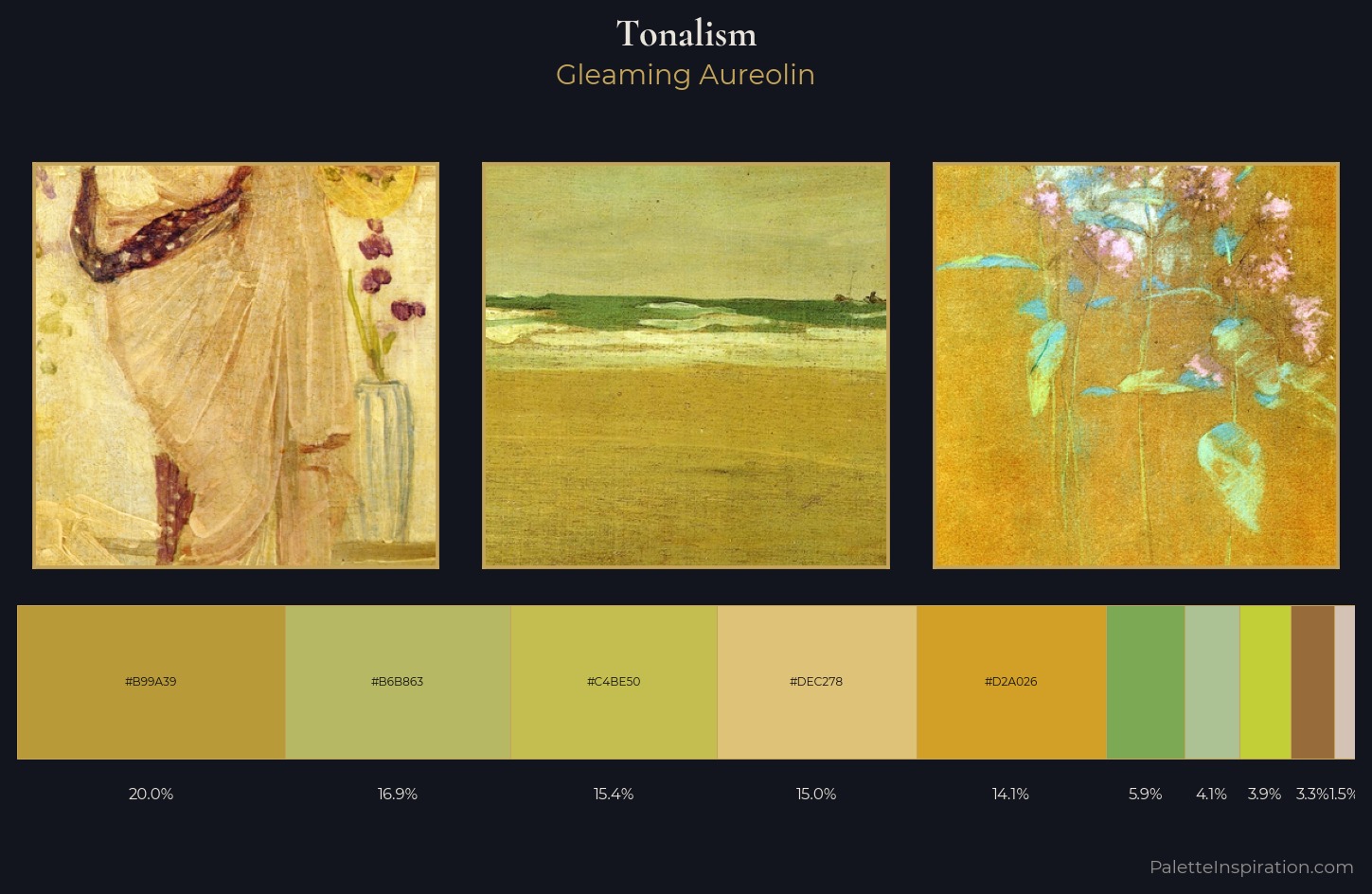 Tonalism Palette 2 — Gleaming Aureolin