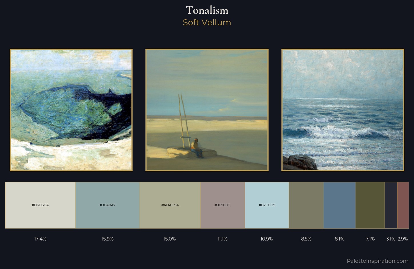 Tonalism Palette 4 — Soft Vellum