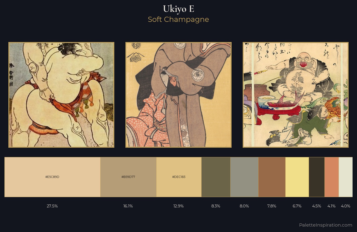 Ukiyo-e Color Palette