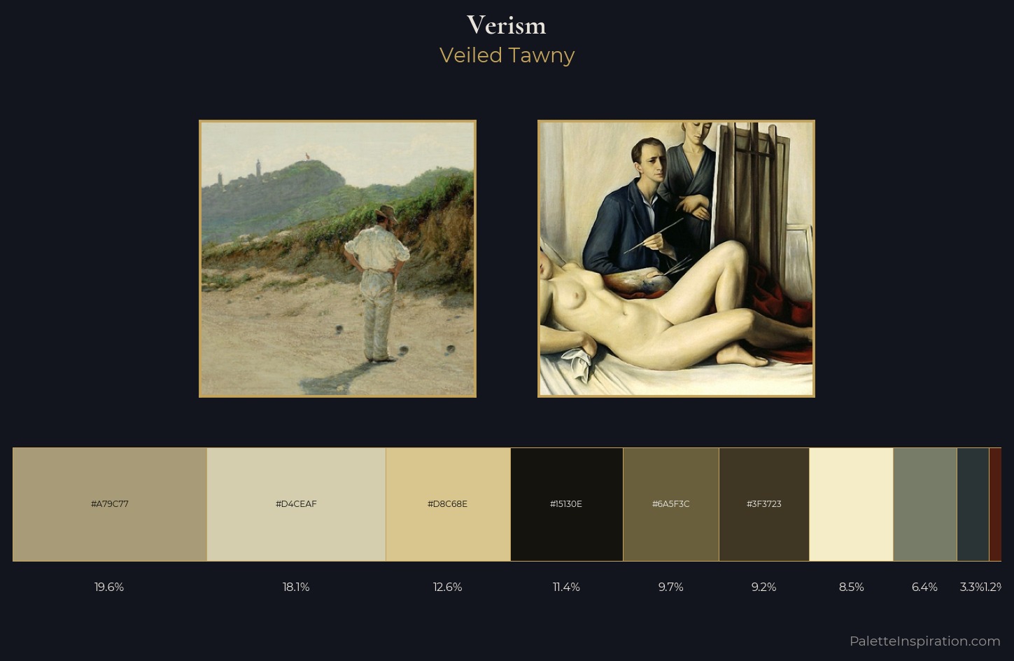 Verism Palette 5 — Veiled Tawny