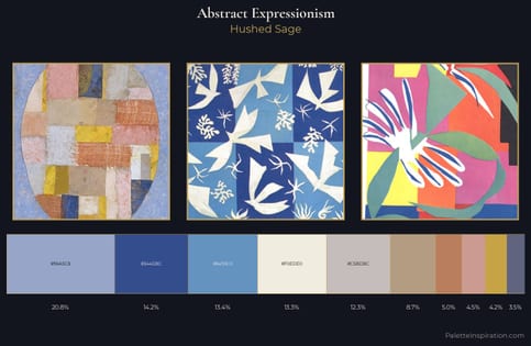 Abstract Expressionism Palette 1