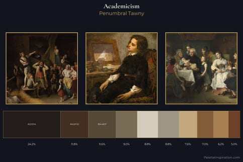 Academicism Color Palette