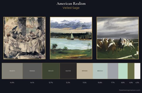 American Realism Palette 3