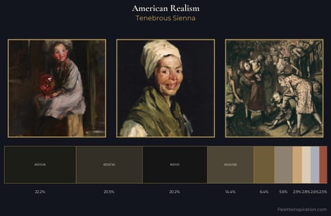 American Realism Palette 14
