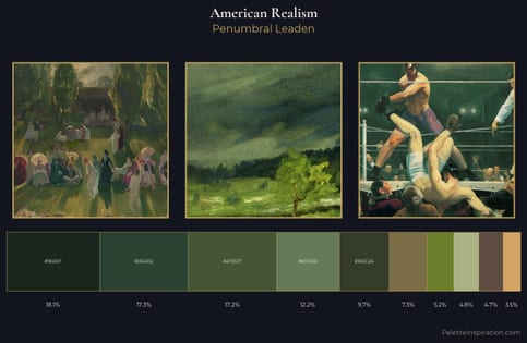 American Realism Palette 16