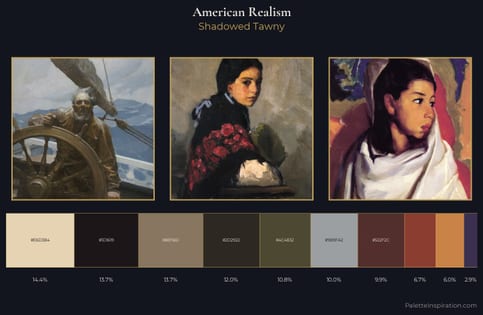 American Realism Palette 17