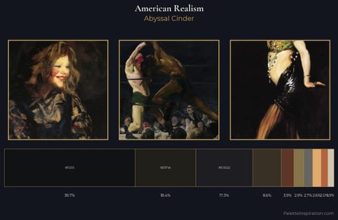 American Realism Palette 18