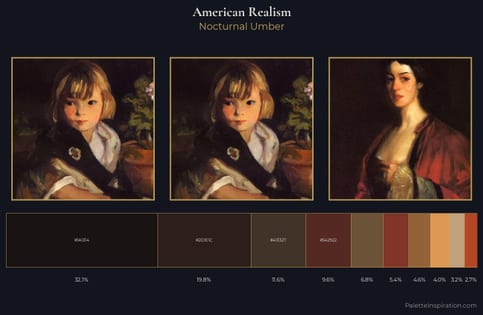 American Realism Palette 19