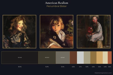 American Realism Color Palette