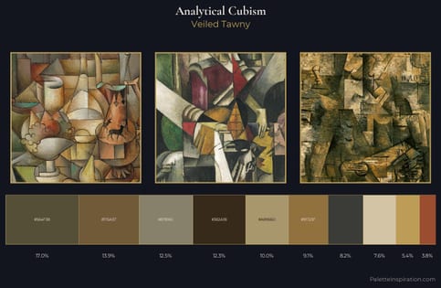 Analytical Cubism Palette 7