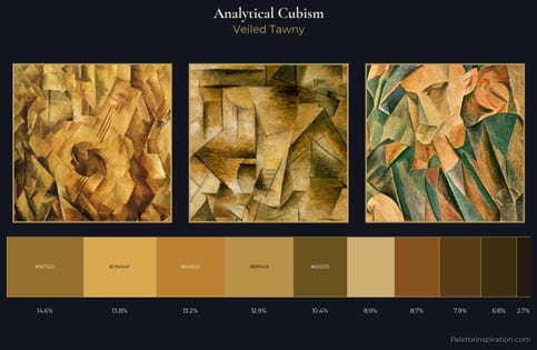 Analytical Cubism Palette 9