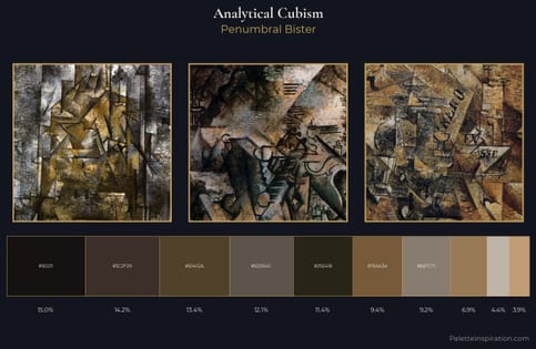 Analytical Cubism Palette 12