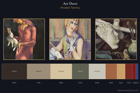 Art Deco Color Palette
