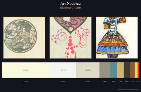 Art Nouveau Palette 2
