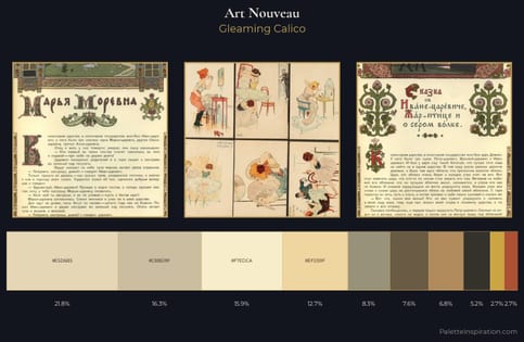 Art Nouveau Palette 3