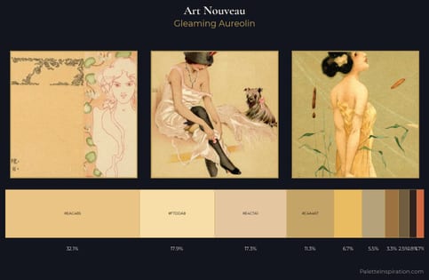 Art Nouveau Palette 4