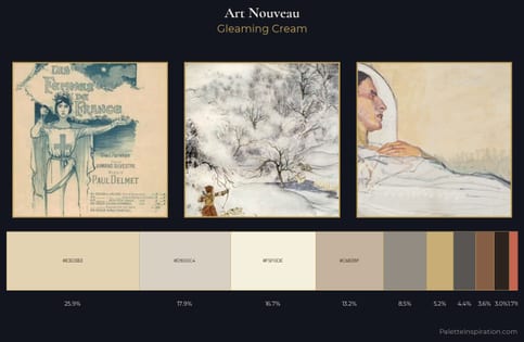 Art Nouveau Palette 5