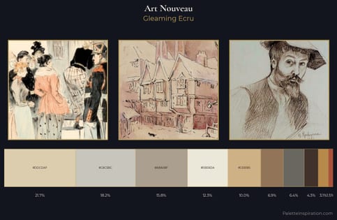 Art Nouveau Palette 6