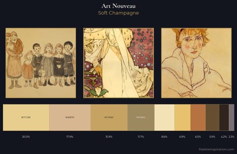 Art Nouveau Palette 7