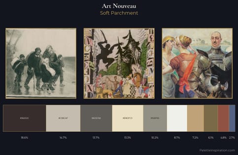 Art Nouveau Palette 10