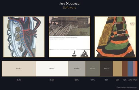 Art Nouveau Palette 11