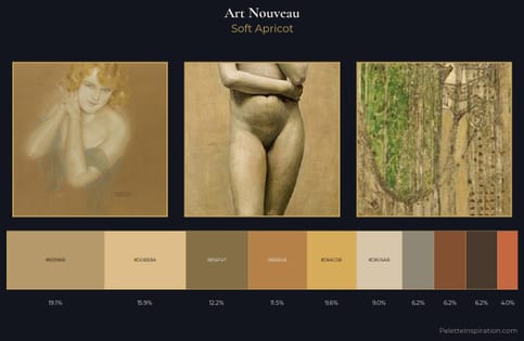 Art Nouveau Palette 12