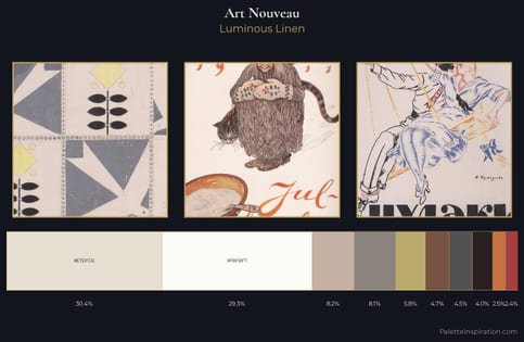 Art Nouveau Palette 13
