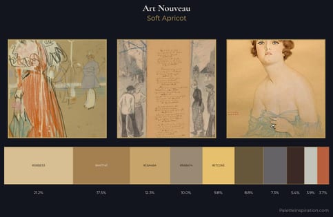 Art Nouveau Palette 15
