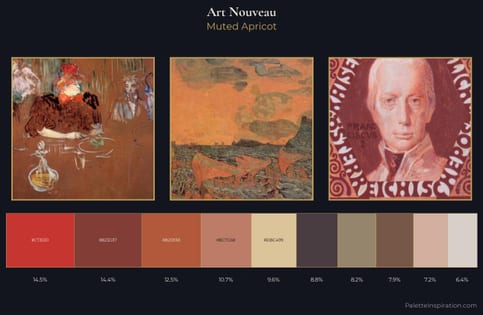 Art Nouveau Palette 16