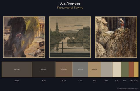 Art Nouveau Palette 20