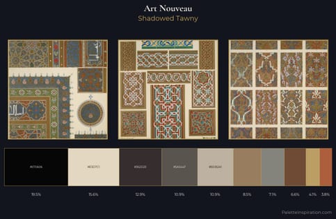 Art Nouveau Palette 22