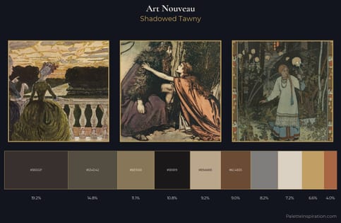 Art Nouveau Palette 24