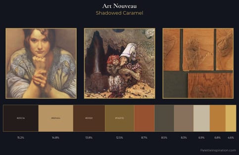 Art Nouveau Palette 25