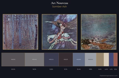 Art Nouveau Palette 26