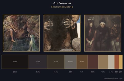 Art Nouveau Palette 27