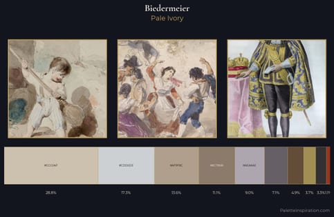 Biedermeier Palette 6